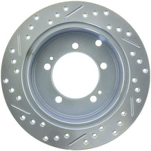 Load image into Gallery viewer, StopTech Select Sport Drilled &amp; Slotted Rotor - Rear Left