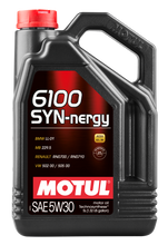 Load image into Gallery viewer, Motul 5L Technosynthese Engine Oil 6100 SYN-NERGY 5W30 - VW 502 00 505 00 - MB 229.5