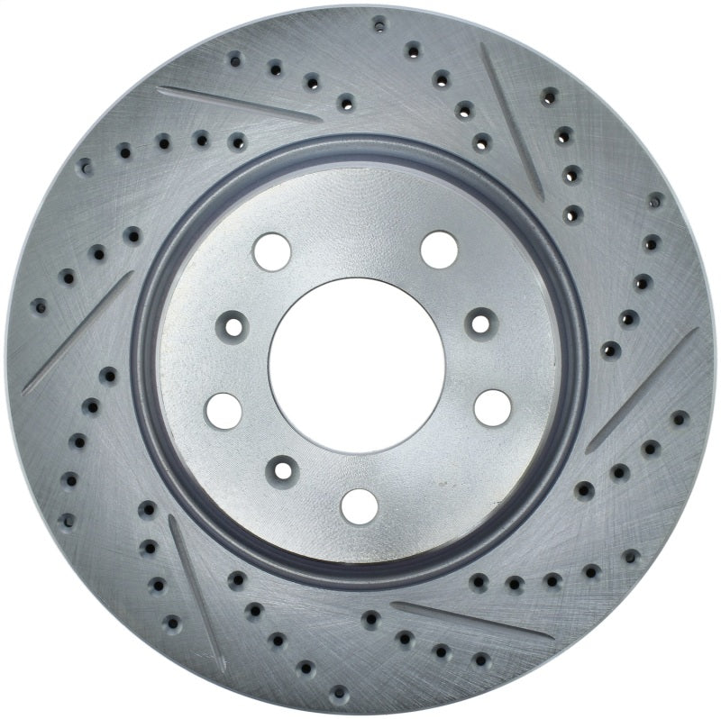 StopTech Select Sport Drilled & Slotted Rotor - Front Right
