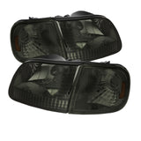 xTune Ford F150 97-03 / Expedition 97-02 Crystal Headlights w/Corner Smoke HD-JH-FF15097-SET-AM-SM