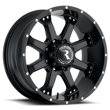 Load image into Gallery viewer, Raceline 991B Assault 16x8in / 8x165.1 BP / 0mm Offset / 125.2mm Bore - Satin Black Wheel