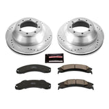Power Stop 17-18 Ford E-450 Super Duty Rear Z23 Evolution Brake Kit