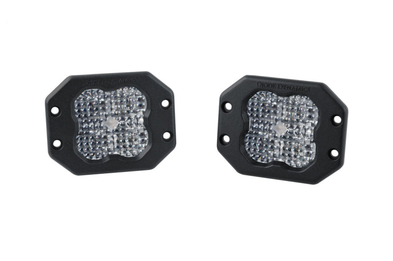 Diode Dynamics SS3 LED Pod Pro - White Flood Flush (Pair)