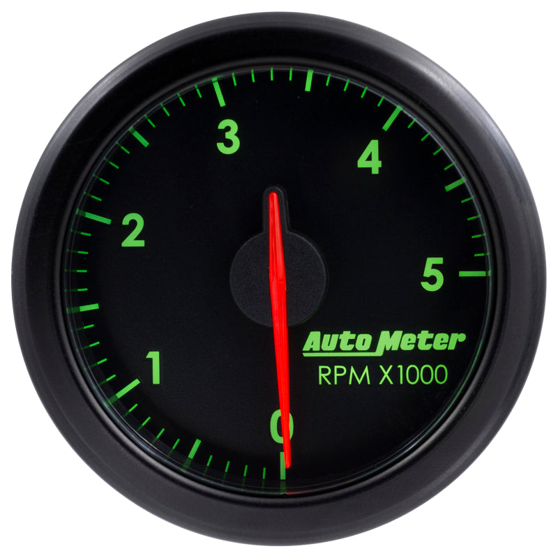 Autometer Airdrive 2-1/6in Tachometer Gauge 0-5K RPM - Black