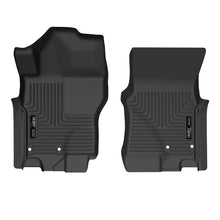 Load image into Gallery viewer, Husky Liners 2022 Nissan Frontier CC Front Floor Liners - Black - GTR Auto