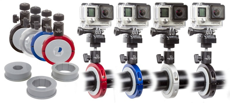 Daystar Pro Mount POV Camera Mounting System Fits Most Pairo Style Cameras Silver Anodized Finish