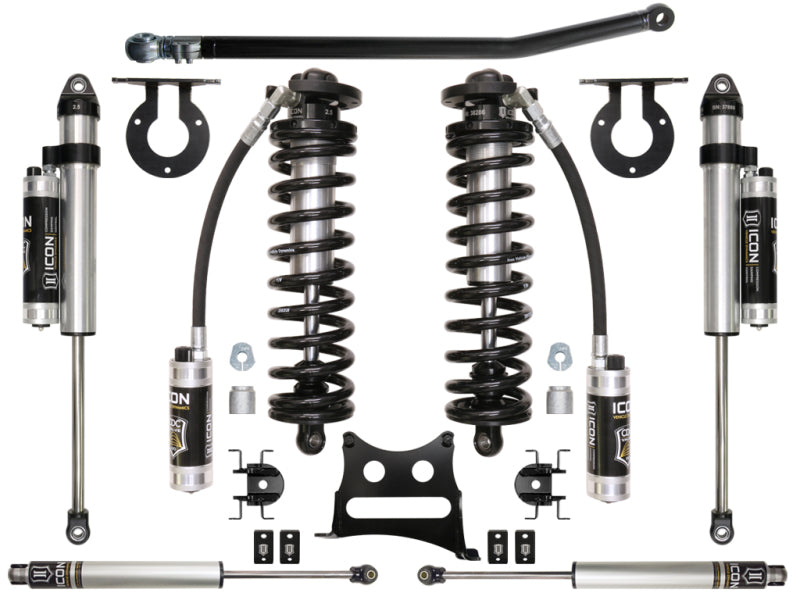 ICON 05-16 Ford F-250/F-350 2.5-3in Stage 4 Coilover Conversion System - GTR Auto