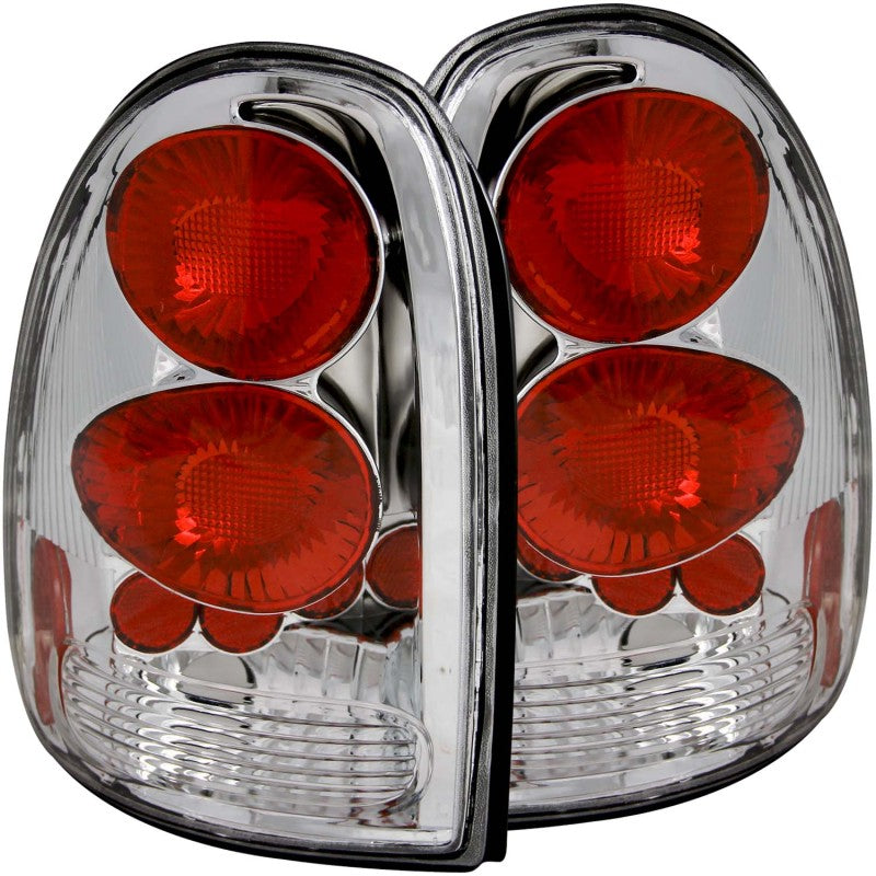 ANZO 1996-2000 Chrysler Voyager Taillights Chrome