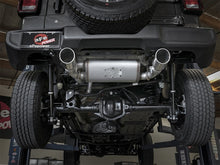 Load image into Gallery viewer, aFe Rebel Series 2.5in 409 SS Axle-Back Exhaust w/ Polished Tips 2018+ Jeep Wrangler (JL) V6 3.6L