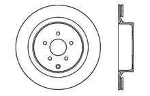 Load image into Gallery viewer, StopTech 09 Infiniti FX50 SportStop Slotted &amp; Drilled Rear Right Rotor
