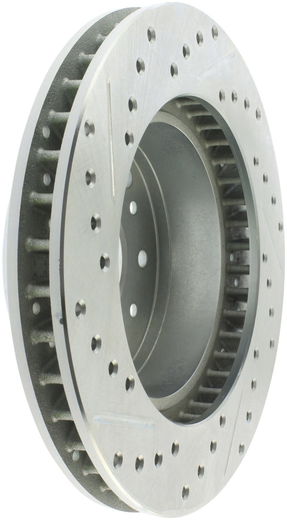 StopTech Select Sport 63-82 Chevrolet Corvette / 68-69 Camaro Slotted and Drilled Left Rear Rotor