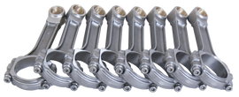 Eagle Chevrolet Small Block 5140 I-Beam Connecting Rod 6.250in w/ 3/8in ARP 8740 (Set of 8)