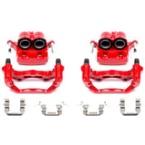Power Stop 05-07 Infiniti G35 Front Red Calipers w/Brackets - Pair