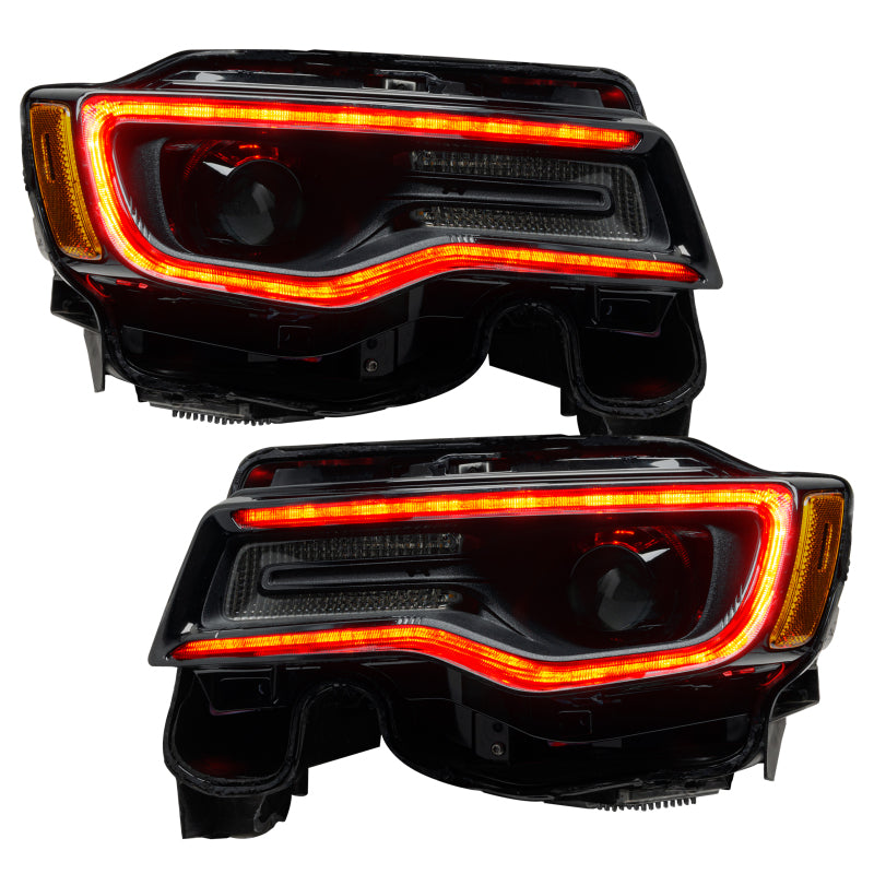 Oracle 1421 Jeep Grand Cherokee Dynamic Headlight DRL Upgrade Kit  ColorSHIFT Dynamic