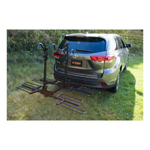 Load image into Gallery viewer, Curt Tray-Style Hitch-Mounted Bike Rack (4 Bikes 2in Shank)