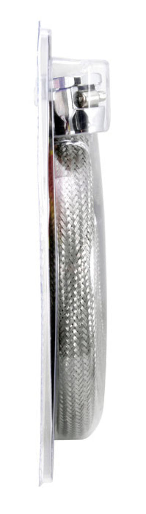 Spectre Stainless Steel Flex Heater Hose Kit 3/4in. Diameter - 4ft. Chrome