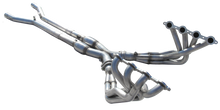 Load image into Gallery viewer, ARH 2005-2008 Chevrolet Corvette C6 LongTube 1-3/4 304-SS Headers w/ Cats and X-Pipe