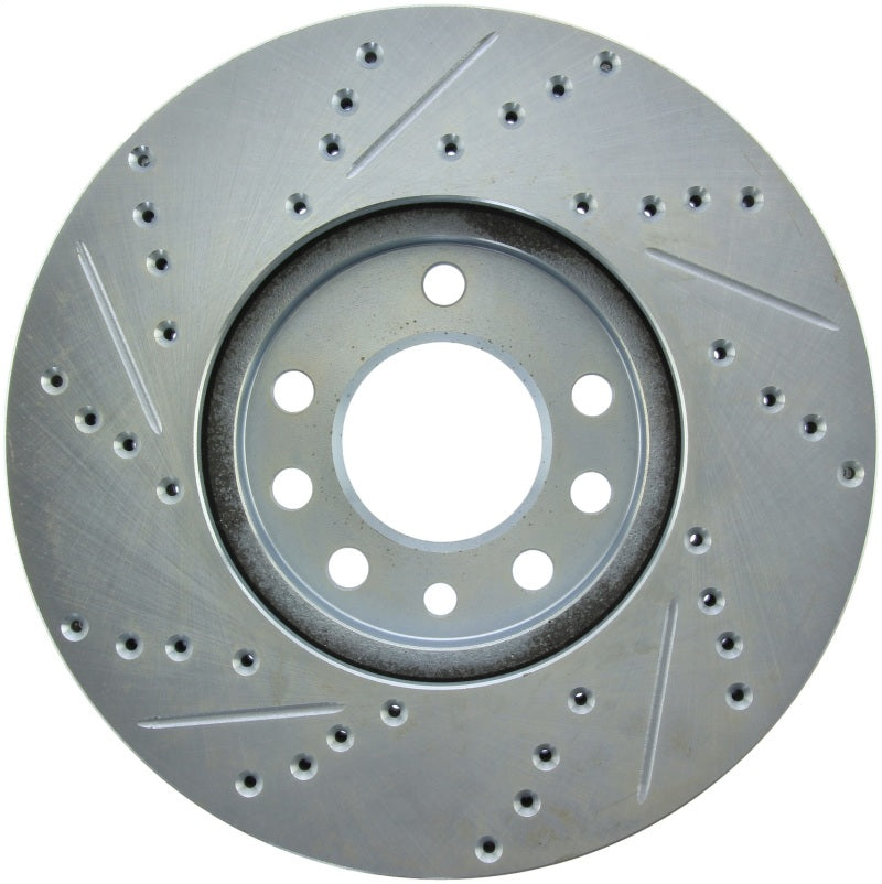 StopTech Select Sport Drilled & Slotted Rotor - Front Left