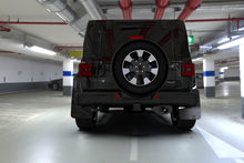 Load image into Gallery viewer, Rally Armor 18-24 Jeep JL Wrangler Black UR Mud Flap w/Red Logo