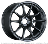 SSR GTX01 18x9.5 5x114.3 22mm Offset Flat Black Wheel Evo 8 9 X / G35 / 350z / 370z