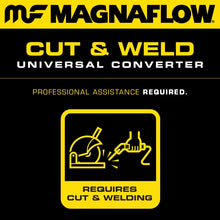 Load image into Gallery viewer, MagnaFlow Conv Univ 2.50inch CA Spun Cen/Ang