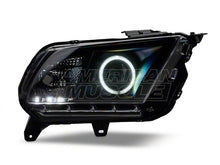 Load image into Gallery viewer, Raxiom 10-12 Ford Mustang w/ Headlights CCFL Halo Projector Headlights- Black Housing (Clear Lens)