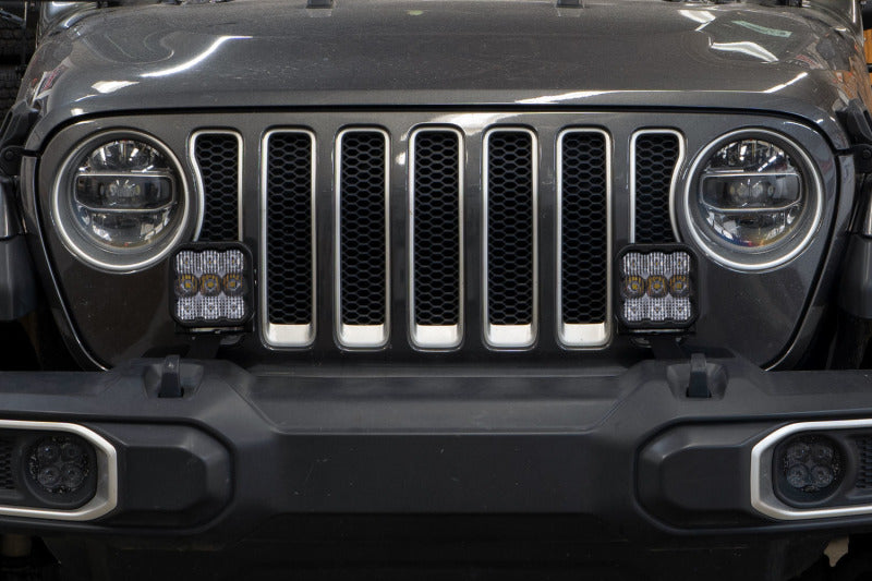 Diode Dynamics Jeep JL SS5 CrossLink Bumper Lightbar Kit Sport Driving