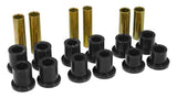 Prothane 73-79 Ford F350 2wd Rear Leaf Spring Bushings - Black