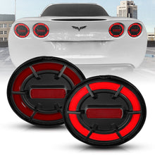 Load image into Gallery viewer, ANZO 2005-2013 Chevy Corvette C6 LED Taillights Black