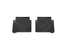 Load image into Gallery viewer, WeatherTech 09+ Nissan Maxima Rear Rubber Mats - Black