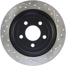 Load image into Gallery viewer, StopTech Sport Drilled &amp; Slotted Rotor - Rear Right