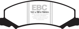 EBC 08-09 Buick Allure (Canada) 5.3 Ultimax2 Front Brake Pads