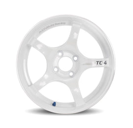 Advan TC4 18x9.5 +38 5x120 Racing White Wheel