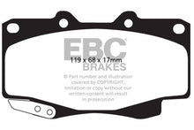 Load image into Gallery viewer, EBC 99-04 Toyota Tacoma 4WD 2.7 Ultimax2 Front Brake Pads