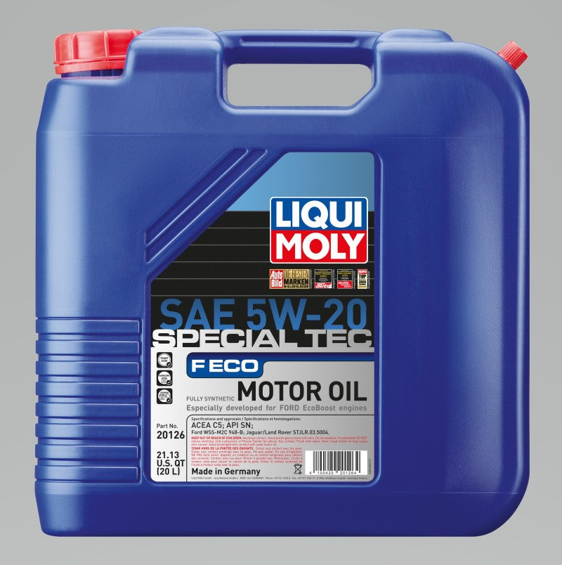 LIQUI MOLY 20L Special Tec F ECO Motor Oil SAE 5W20
