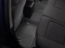 Load image into Gallery viewer, WeatherTech 10+ BMW 7-Series (F01) Rear Rubber Mats - Black
