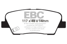 Load image into Gallery viewer, EBC 11+ Hyundai Equus 4.6 Greenstuff Rear Brake Pads