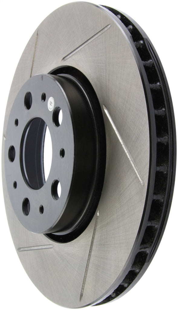StopTech Power Slot 01-07 Volvo S60 / 99-06 S80 / 01-07 V70/V70R Front Left Slotted Rotors