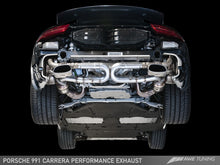 Load image into Gallery viewer, AWE Tuning 991 Carrera Performance Exhaust - Chrome Silver Tips