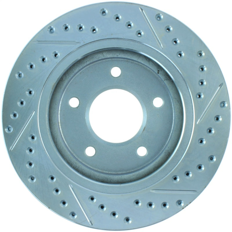 StopTech Select Sport Drilled & Slotted Rotor - Front Left