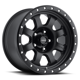 Raceline 929B Avenger 17x9in / 6x139.7 BP / -12mm Offset / 107.95mm Bore - Satin Black Wheel