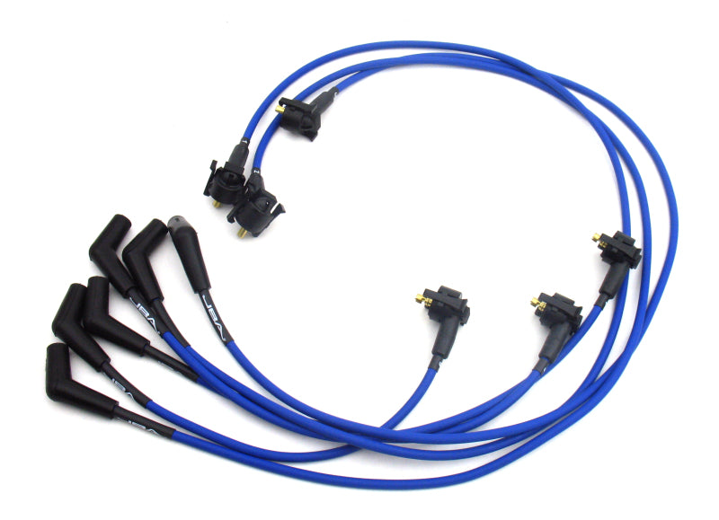 JBA 99-00 Ford Mustang 3.8L Ignition Wires - Blue