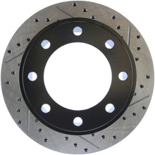 Load image into Gallery viewer, StopTech 05-09 Ford F250/F350 Rear Left Slotted &amp; Drilled Rotor