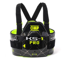 Load image into Gallery viewer, OMP KS-1 Pro Body Protection Black/Y - Size S Fia 8870-2018