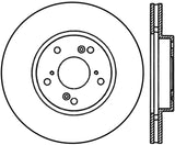 StopTech 98-17 Honda Accord SportStop Slotted & Drilled Cryo Front Left Rotor