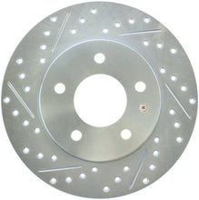 Load image into Gallery viewer, StopTech Select Sport Drilled &amp; Slotted Rotor - Rear Right