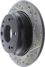 Load image into Gallery viewer, StopTech Power Slot 91-95 Acura Legend / 95-98 Honda Odyssey Left Rear Drilled &amp; Slotted Rotor