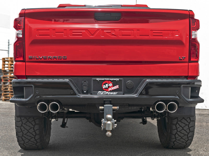 aFe Vulcan Series 3in 304SS Exhaust Cat-Back Exh w/ Pol Tips 2019 GM Silverado / Sierra 1500 V8-5.3L