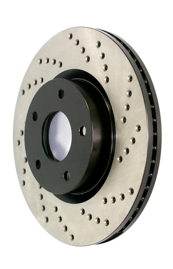 StopTech 05-10 VW Jetta (Exc Wagon) / 09-10 Jetta Wagon /07-10 Rabbit Drilled Cryo Left Front Rotor
