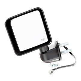 Omix Mirror Power Heated LH Black- 14 Jeep Wrangler - GTR Auto